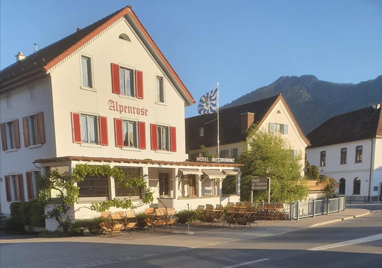 Hotel Alpenrose Maienfeld Exterior foto